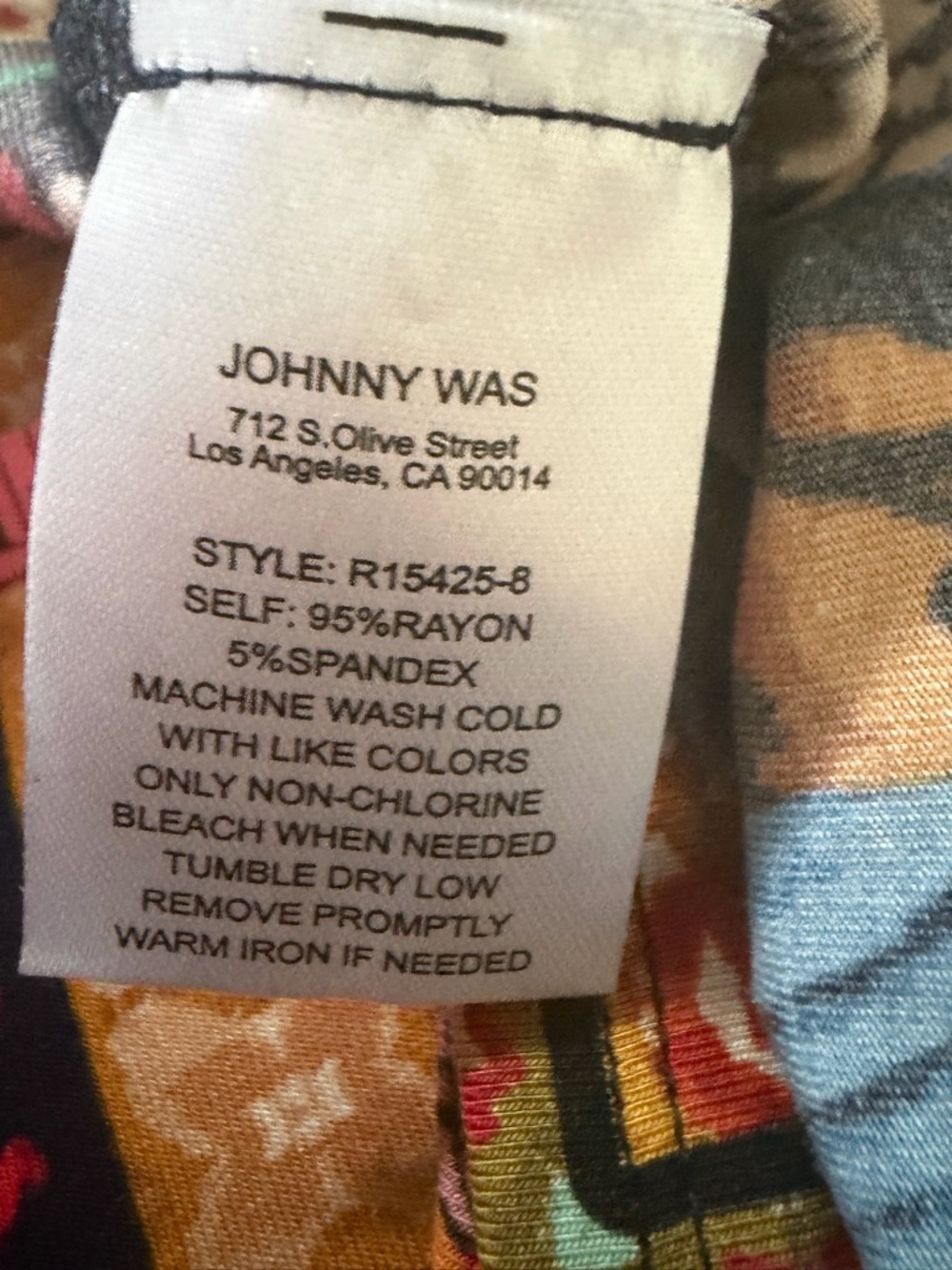 NWT Johnny Was V Neck Top - Picture 5 of 6